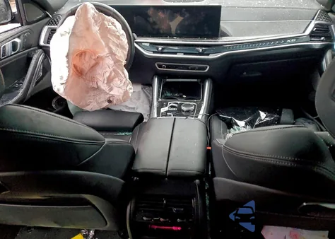 2025 BMW X6 xDrive40I from USA, damaged, VIN 5UX33EX09S9X63655